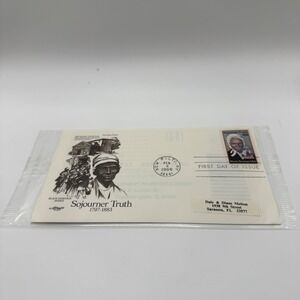 Sojourner Truth 1986 Black Heritage First Day of Issue Cover FDC Artcraft 22c